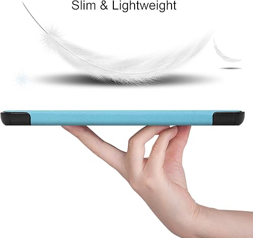 Miniatura 2 de Lenovo Tab M8 TB-8505F - Funda inteligente con soporte triple y soporte delgado y ligero para Lenovo Tab M8 TB-8505F  TB-8505X Tablet Moon Cat