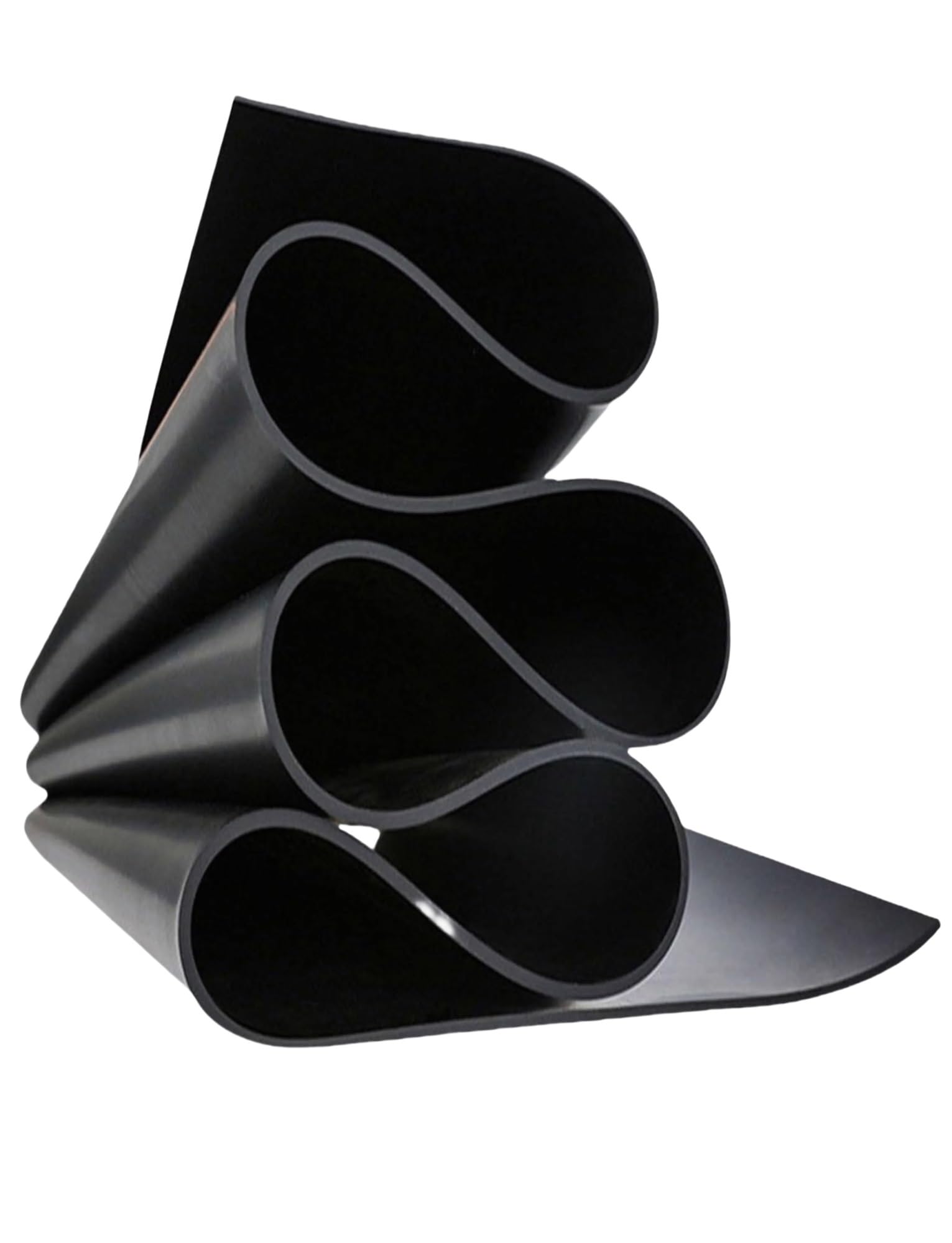 Tapis isolant électrique en caoutchouc, tapis isolant haute tension – Tapis isolant en caoutchouc noir, adapté aux travaux domestiques et commerciaux(100x1000x2mm)