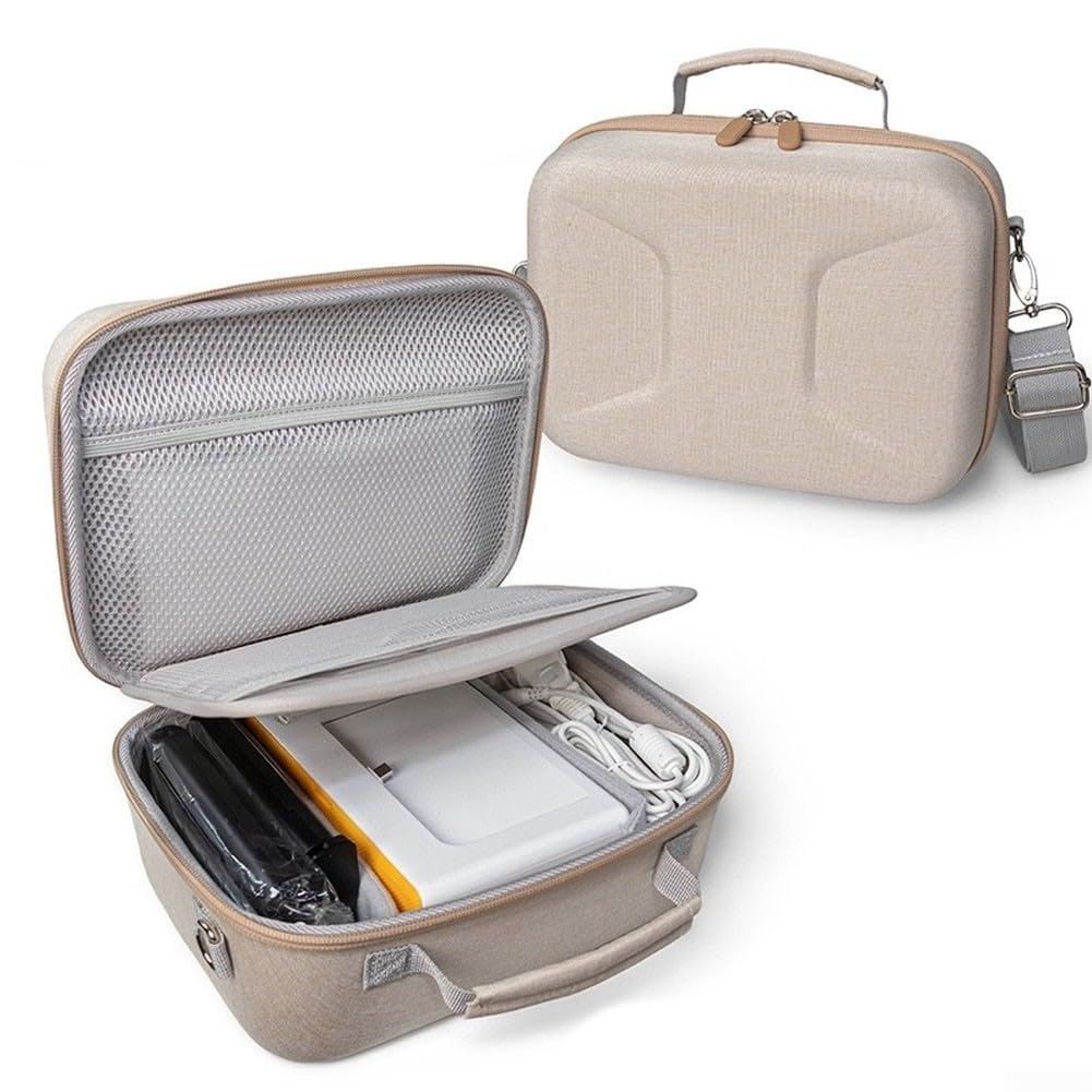 Sac imprimante Kodak Dock Plus : coque rigide anti-poussière gris kaki pour transport
