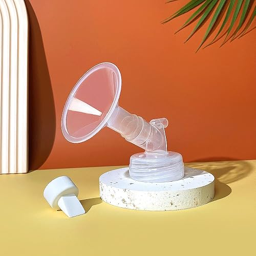 Miniatura 9 de PumpMom - Bridas de 0.71 pulgadas y válvula de pico de pato compatible con Spectra S2 Spectra S1 9 Plus Synergy Gold piezas de extractor de leche