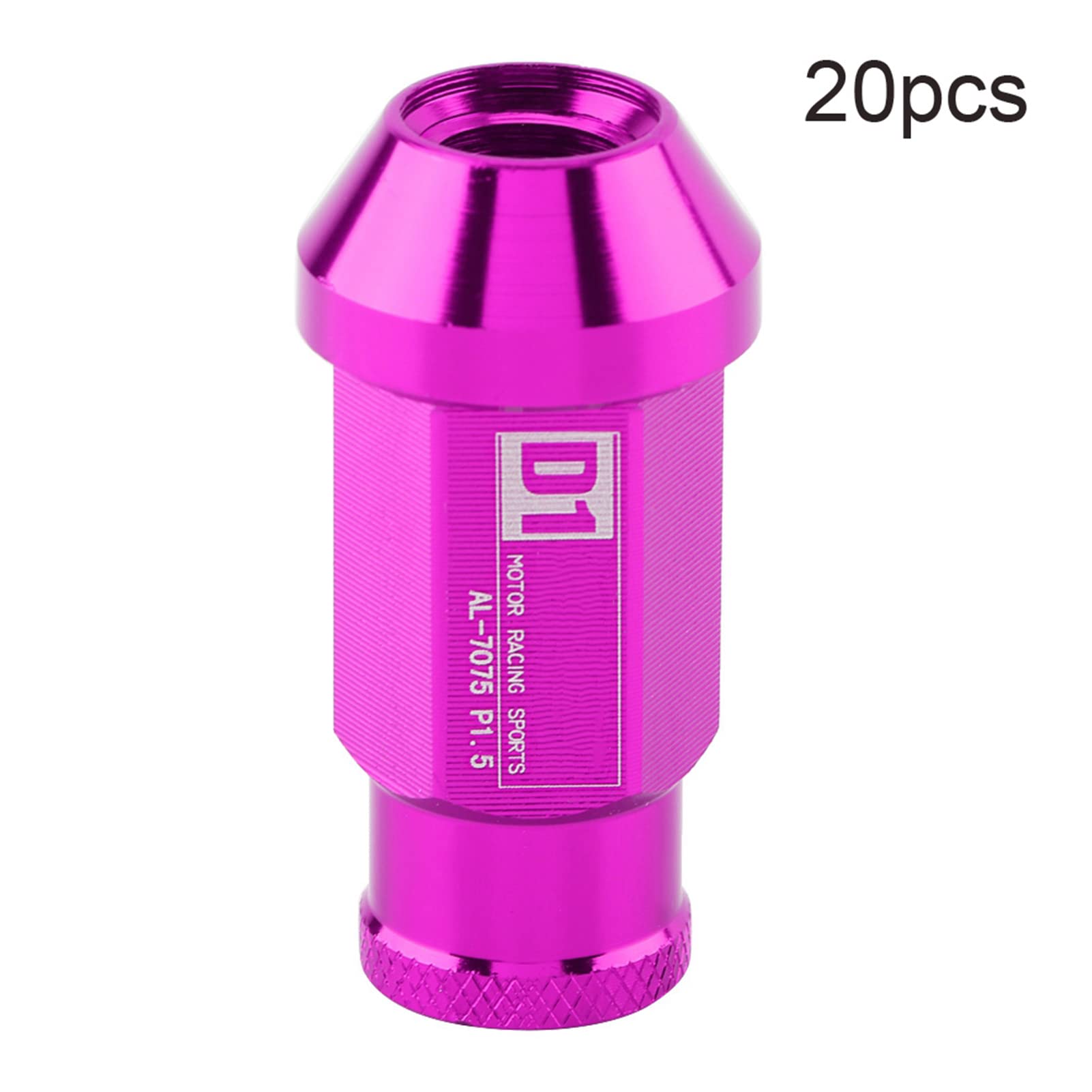 SURENHAP Vis De Pneu De Voiture Roue De Course écrou En Aluminium - Rouge - M12 X 1,5