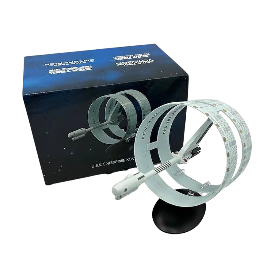 イーグルモス スタートレック U.S.S. エンタープライズ XCV-330 Eaglemoss Enterprise XCV-330 Review - Star Trek: Official