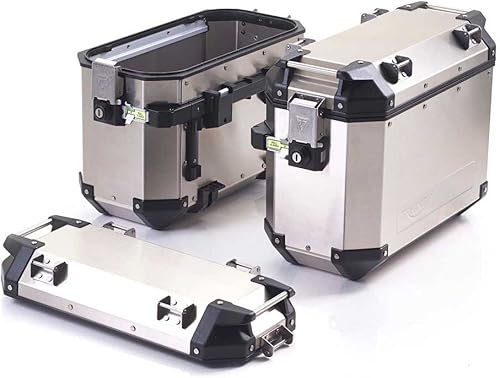 Triumph Alforjas de aluminio plateado Expedition Tiger