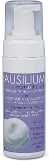 Deakos Ausilium Mousse - Detergente Intimo Donna Antibatterico e Lenitivo - Sapone Intimo Donna, Uomo e Bambino con Lattoferrina, D Mannosio, NAC e Morinda - Antiodore, Senza Parabeni e Siliconi