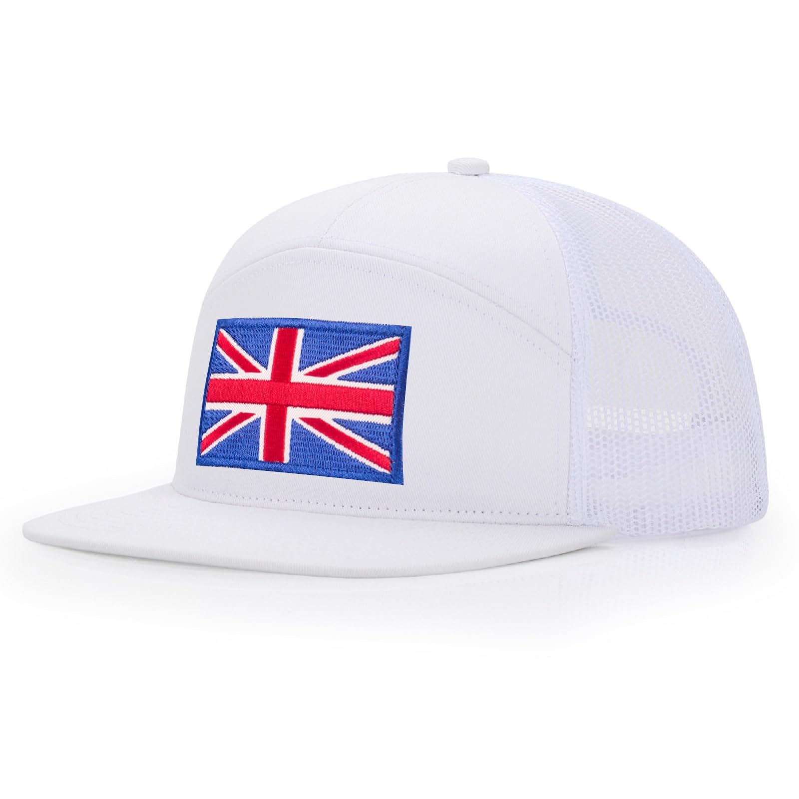 HaloHorus UK Flag Trucker Hat for Men Women, Adjustable National Flag Athletics Baseball Cap for Running, Fishing, Sports, Workout, Gym โ image 1