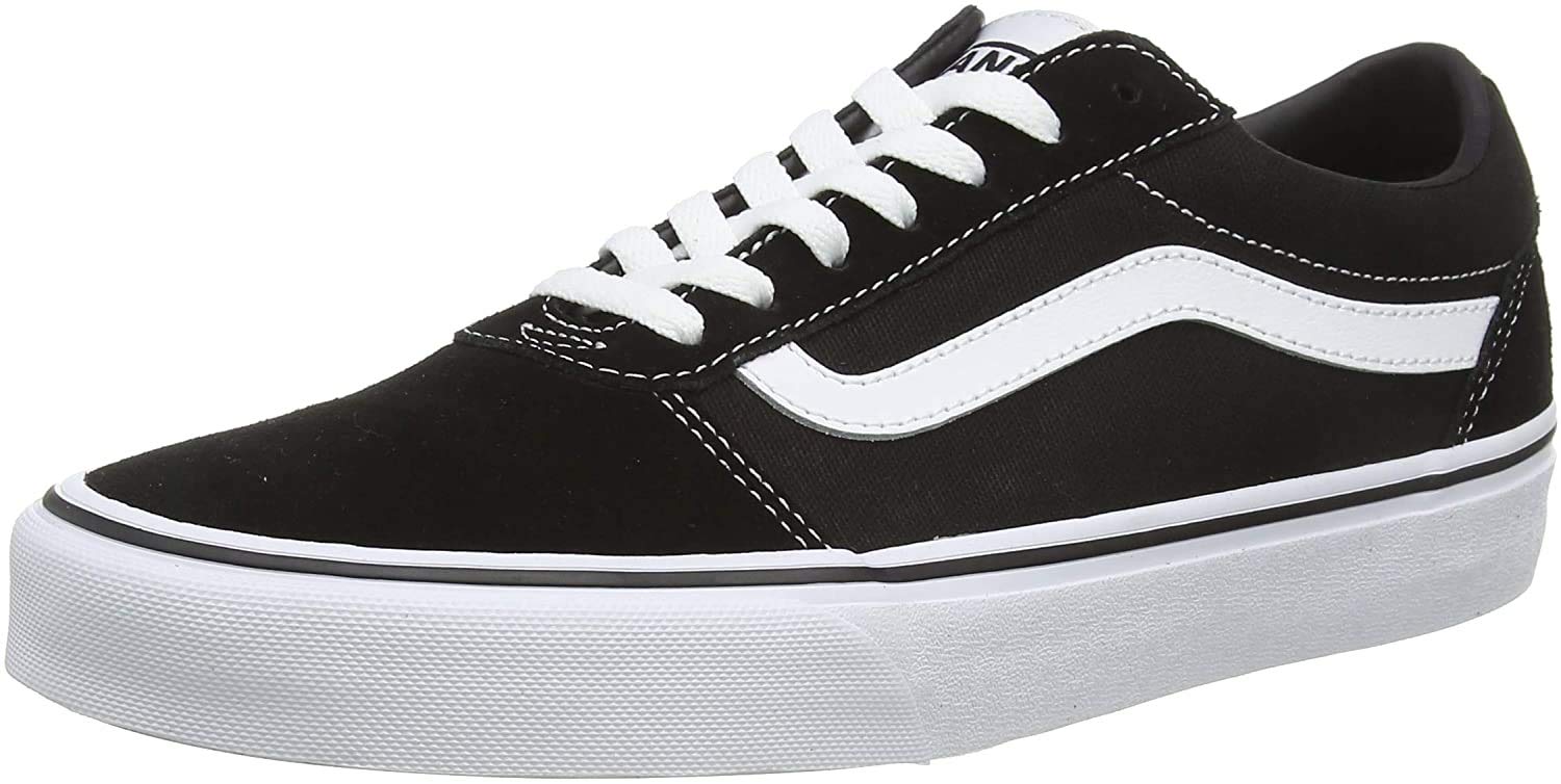 VansOld Skool Sneakers (Black, 8.5 Women/7 Men)