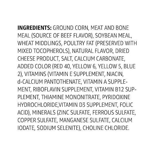 Amazon Brand Solimo Basic Dry Dog Food, Beef Flavor, 40 lb bag