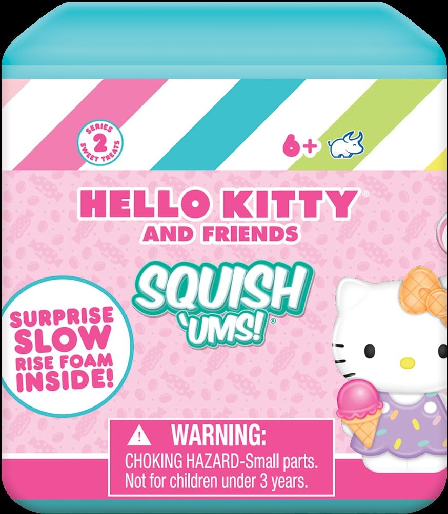 Mystery Hello Kitty Series 2 SQUISH'UMS - Collect Them All