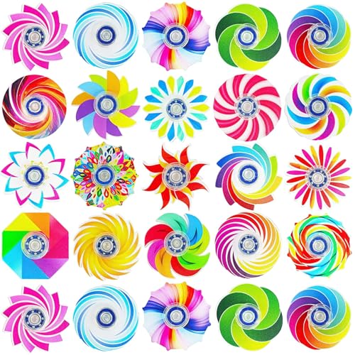 40 Pack Fidget Spinner Toys,Party Favors Supplies Birthday Gifts Christmas Stocking Goodie Bag Stuffers for Kids Adults,Sensory Toys for Boys Girls ADHD Stress Relief,Treasure Box Toy Classroom Prizes