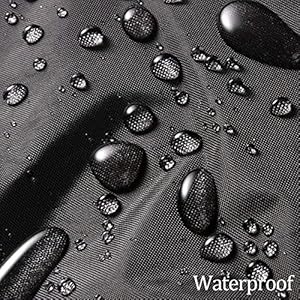 Outdoor bar height dining set cover heavy duty waterproof high top patio dining table cover for rectangular 6 person 60 long bar height dining set  urban country home decor