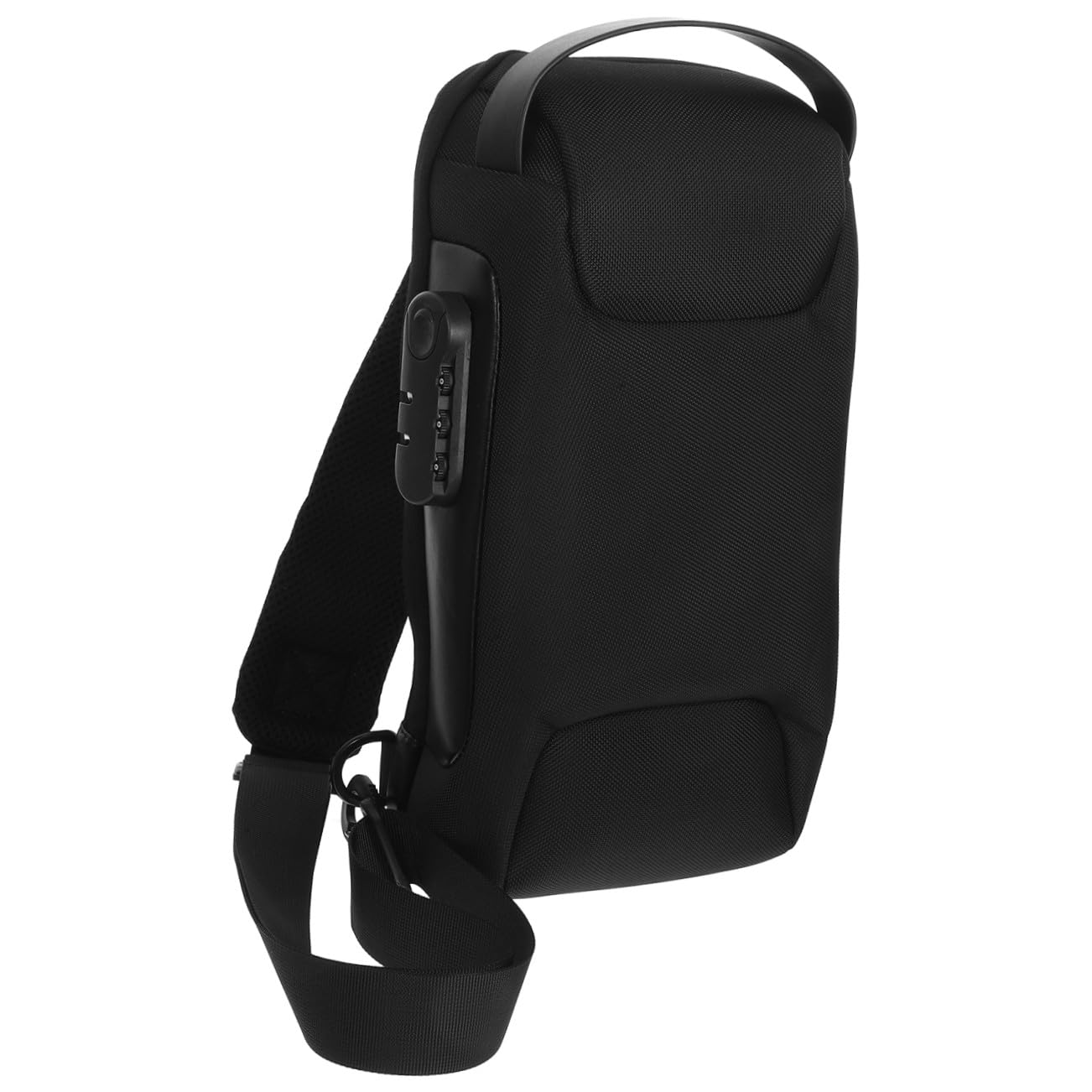 Ciieeo Borsa a Tracolla da Uomo Antifurto Oxford Lucchetto a Combinazione Borsa da Viaggio Leggera e Resistente per Shopping e Attività all'Aperto