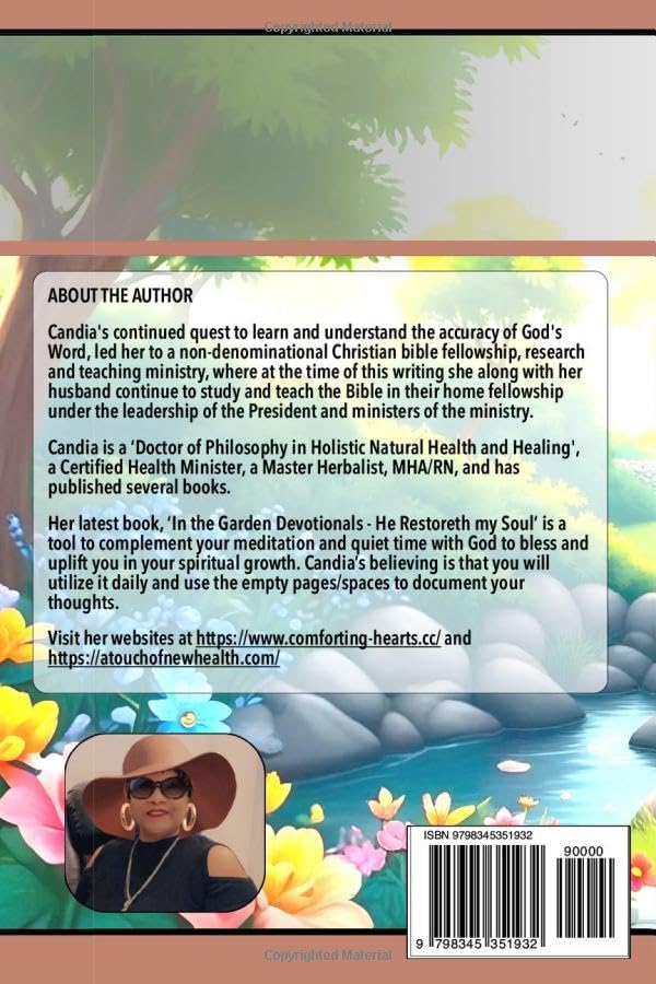 In The Garden Devotionals: He Restoreth My Soul (Daily Devotional Books for Everyone) - Image 2