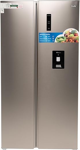 Terim 720L Side-by-Side Refrigerator with Water Dispenser