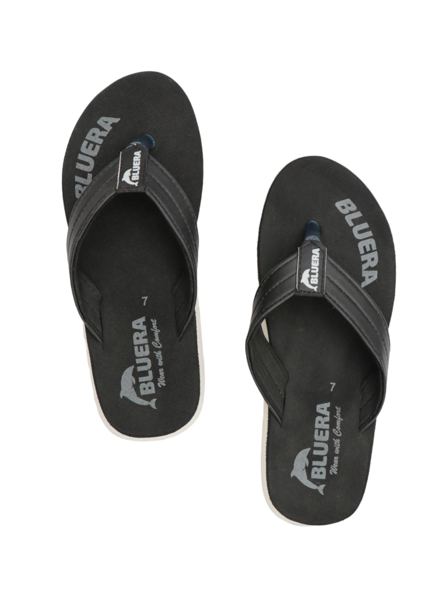 BLUERA Mens Slippers | Eva Rubber 150g | Black (BLACK, UK Footwear Size System, Adult, Men, Numeric, Medium, 8) (B0DDJFT172) Amazon Price History, Amazon Price Tracker