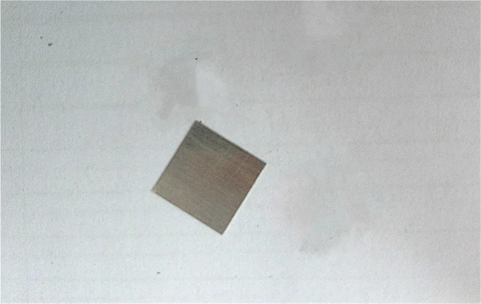 sujeniir Pure Platinum Tablet, Platinum Plate Electrode, Purity: 99.99%, Specification: 30 * 30 * 0.3 mm.