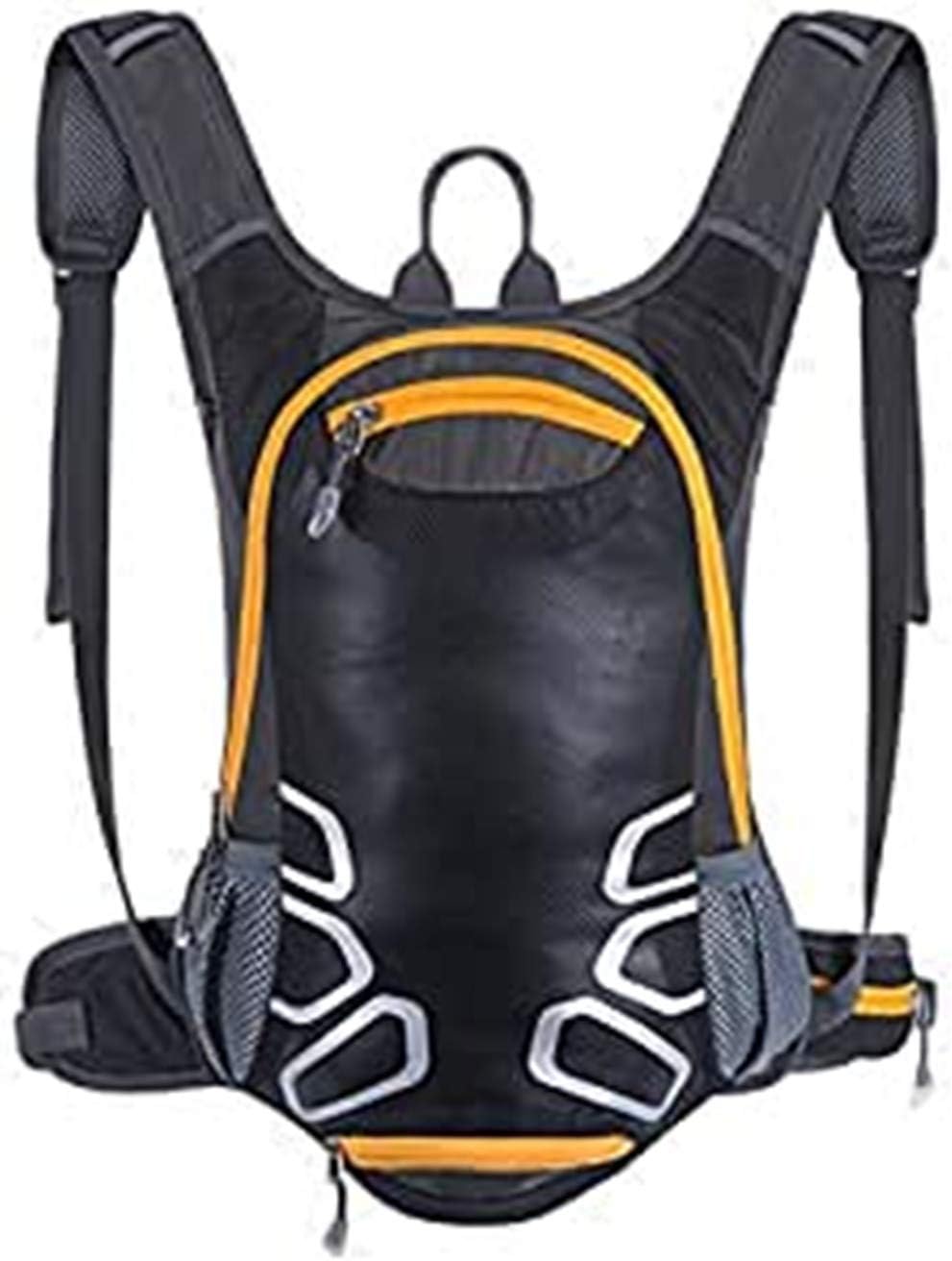 LEISUBike Backpack Waterproof Cycling Rucksack with Helmet Holder 15L Lightweight Small Compact Daypack Sport Bags for Hiking Camping Mountaineering Skiing Trekking Biking