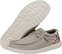 Vista 3 de Hey Dude Wally Funk Mossy Oak Original Bottomland Mocasines para hombre, parte superior Ripstop - Silueta de punta redonda