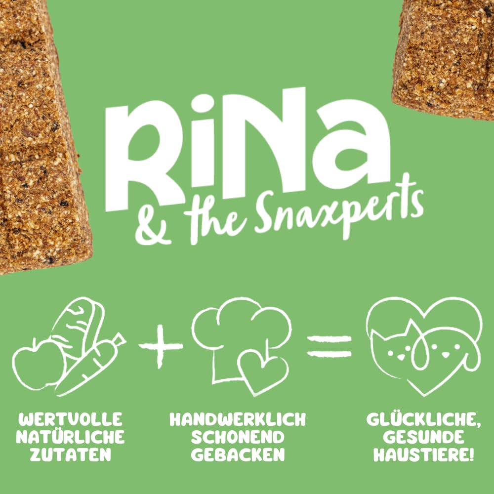 RiNa's Kookies zestaw 6 szt. – naturalne i bezzbożowe przysmaki dla psów z dziczyzną mięsną, krylem i olejem kokosowym – miękka przekąska dla psów – bez dodatków – przekąska treningowa i nagroda