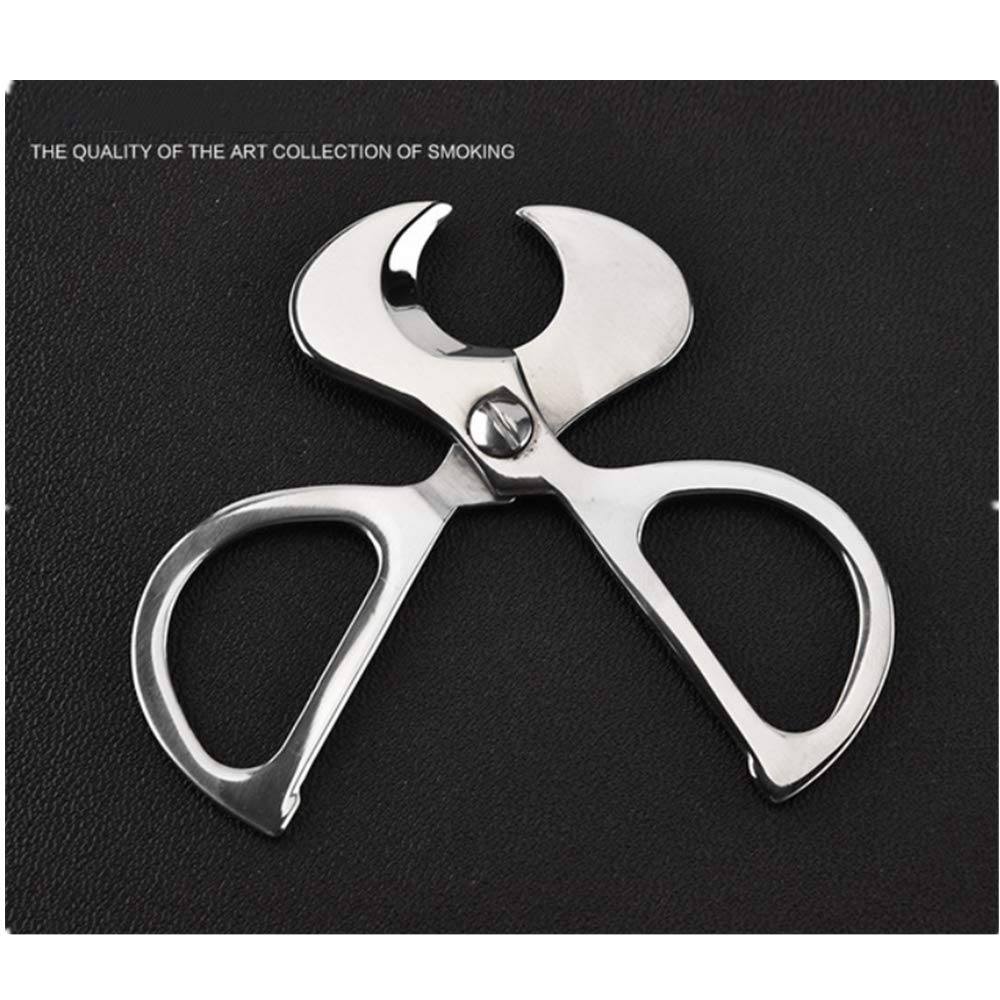 Amazon.com: Cigar Scissors Cutter, Stainless Steel Guillotine Double Blade  Straight Cut Scissors Cigar Accessories for Cigars : Health & Household