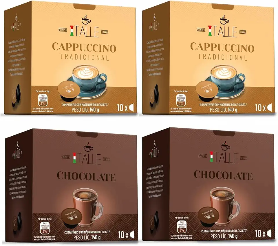 Capsulas Dolce Gusto Cappuccino Café Italle 40 Und