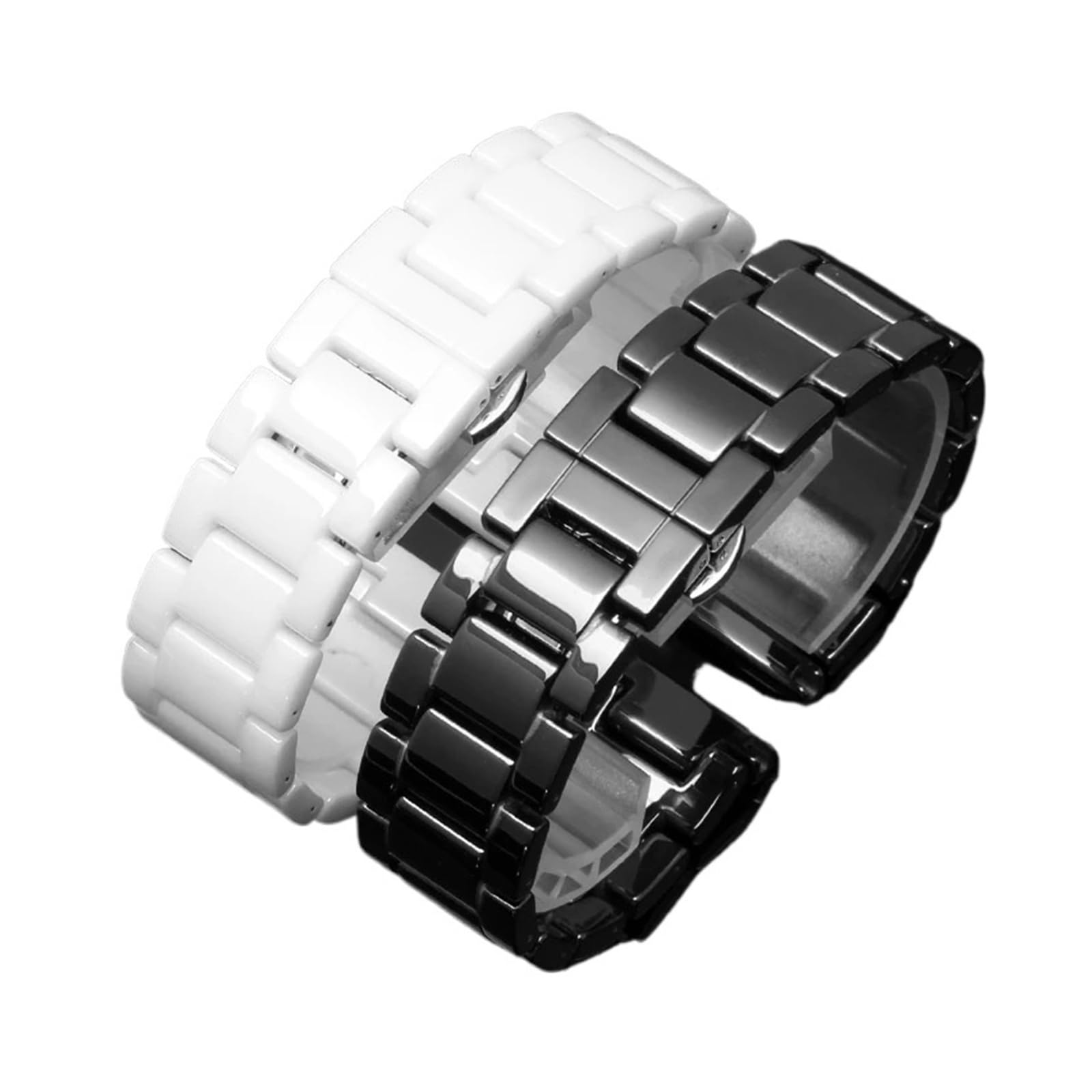 HMFang Cinturino in Ceramica 20 22 Mm Bracciale A Catena for Cinturino Dell'orologio