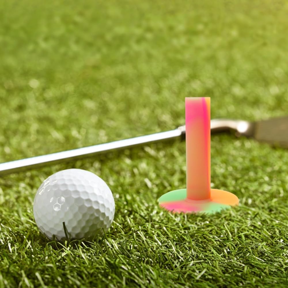 MiOYOOW 10 szt. gumowych koszulek golfowych, koszulki treningowe do golfa, gumowe koszulki do golfa, wewnątrz, na zewnątrz, na dziedziniec, trening treningowy