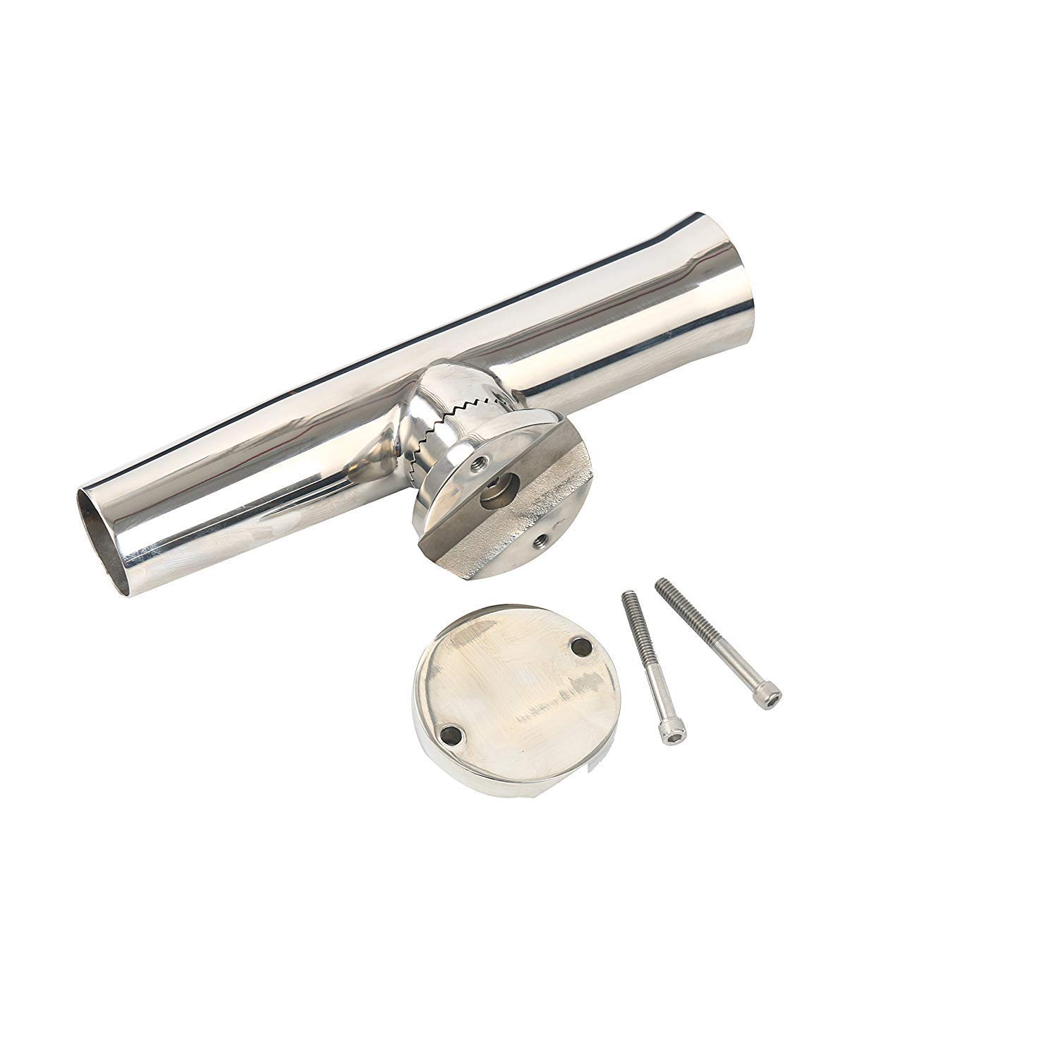 FreeTec 2pcs Supports de Canne à pêche de Rail pour Bateau Mer (32mm-50mm)