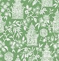 NuWallpaper Danson Peel and Stick Wallpaper, Green Boho Floral Removable Contact Paper for Walls, Self Adhesive Wall Covering for Bedroom Living Room Accent Wall