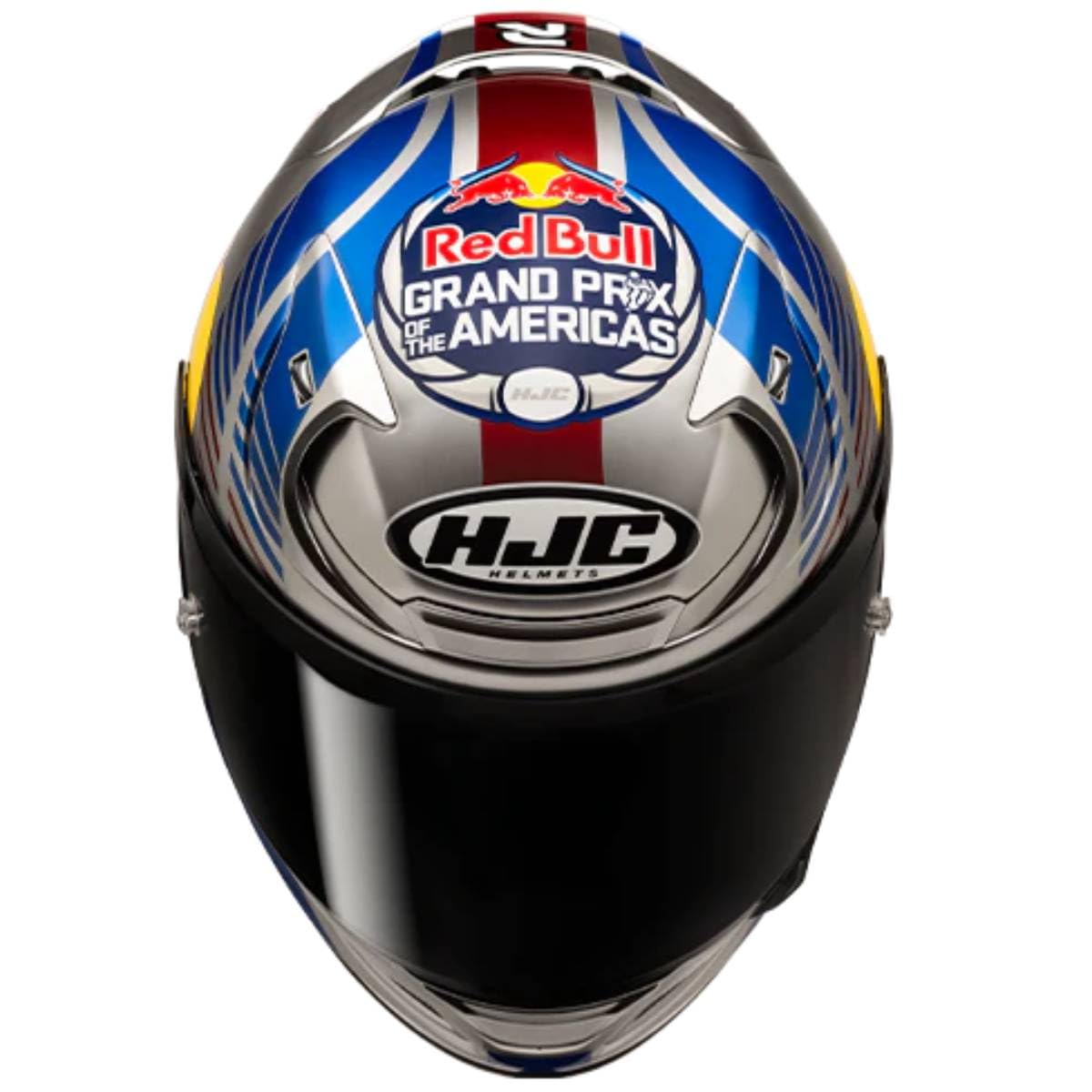 HJC, Casque Moto Intégral RPHA 12 RED BULL AUSTIN GP 2 Red/Blue MC21, XXS