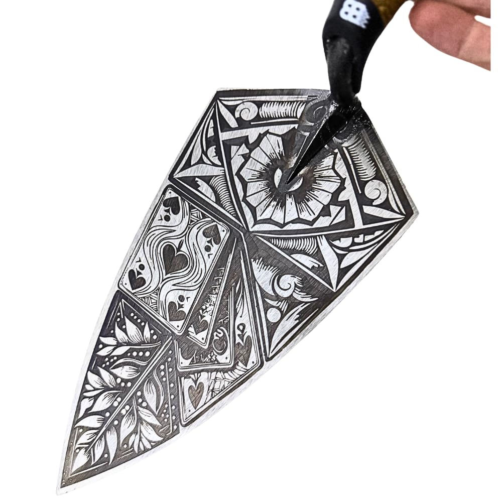 Philidelphia - Paleta de ladrillo para tatuaje, 25,4 cm, diseño de tarjetas