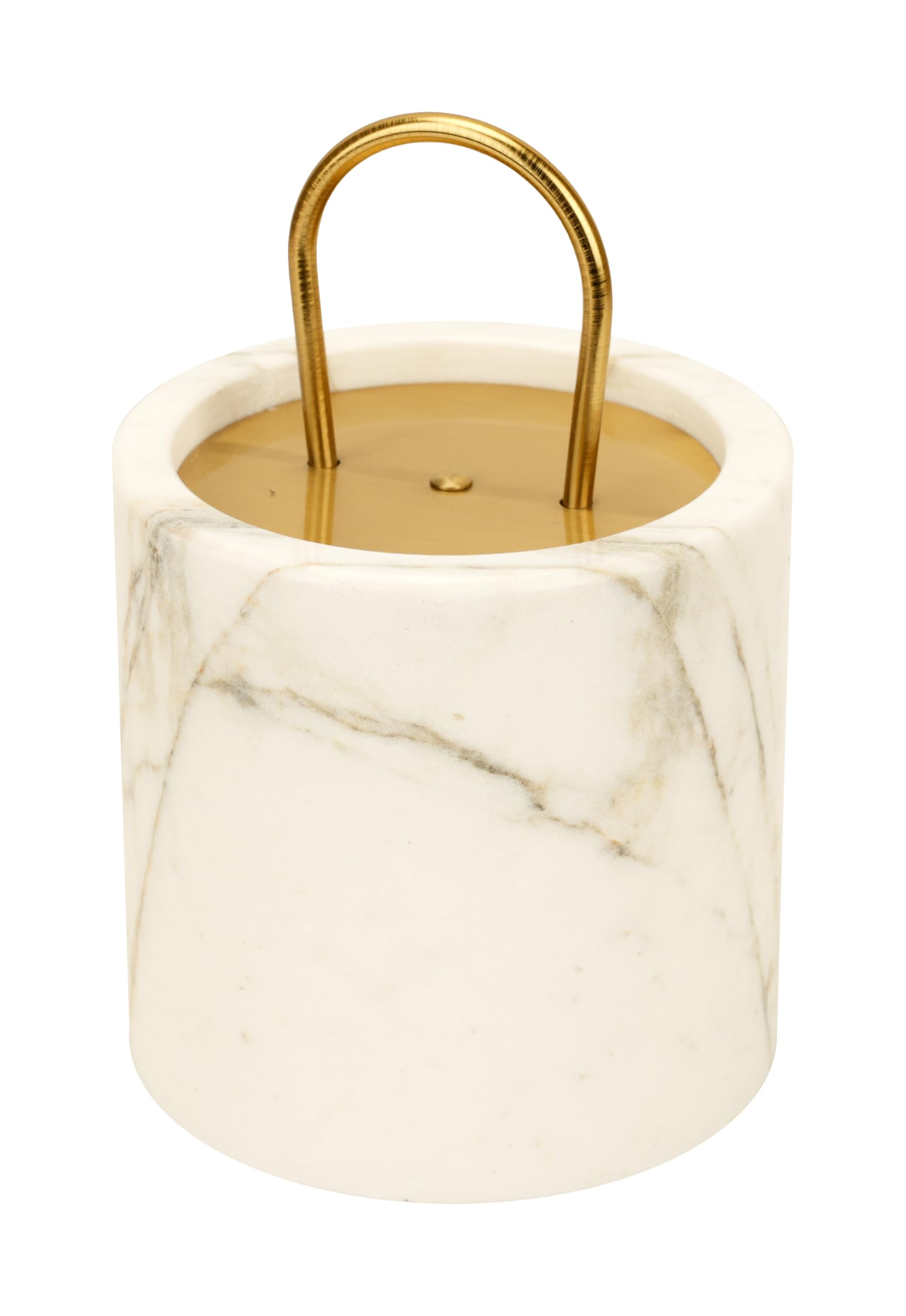 Amazon.com: Spiretro Decorative White Marble Door Stop with Brass