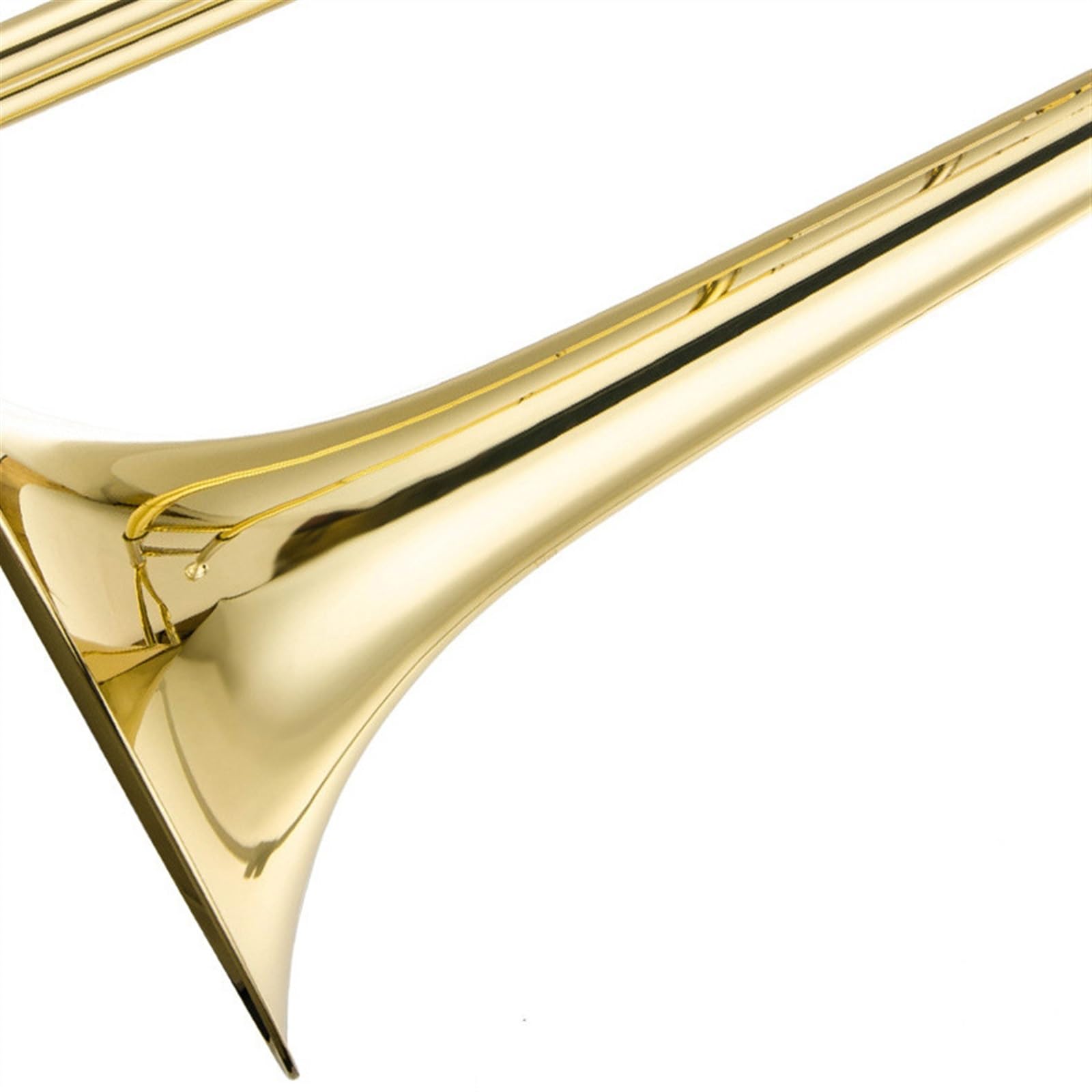 Trombone Contralto Trombone In Sib Materiale In Ottone Superficie Verniciata In Oro