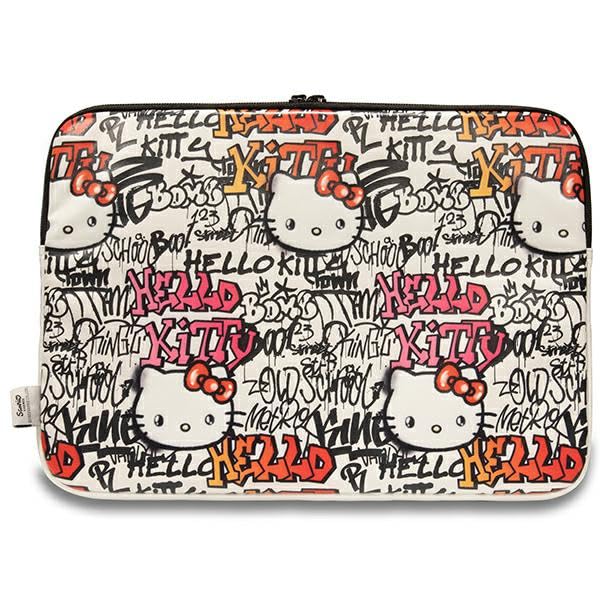 Housse Hello Kitty 14 pouces en PU durable avec fermeture éclair pour PC portable - 3