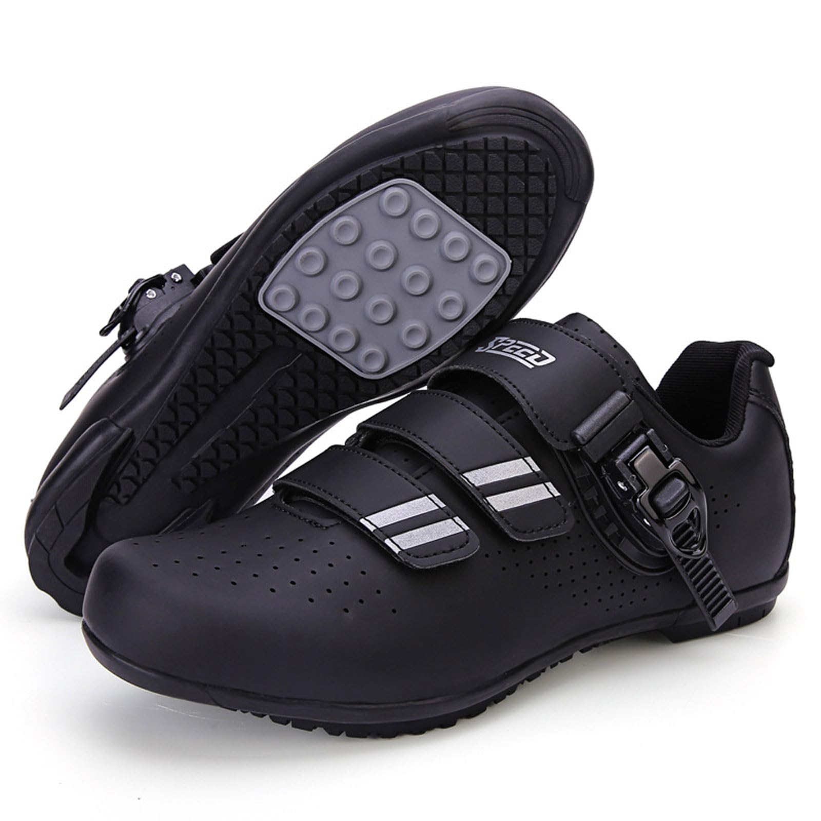 Scarpe Ciclismo Uomo,Scarpe da Bicicletta,Scarpe da Ciclismo da Uomo Donna,Scarpe da Ciclismo Uomo Strada,Scarpe da Bicicletta Antiscivolo,Traspirante,Mountain Bike per Bici da Strada.