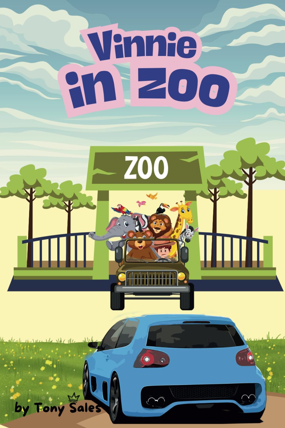 Vinnie in zoo: Come along and explore the zoo with me!