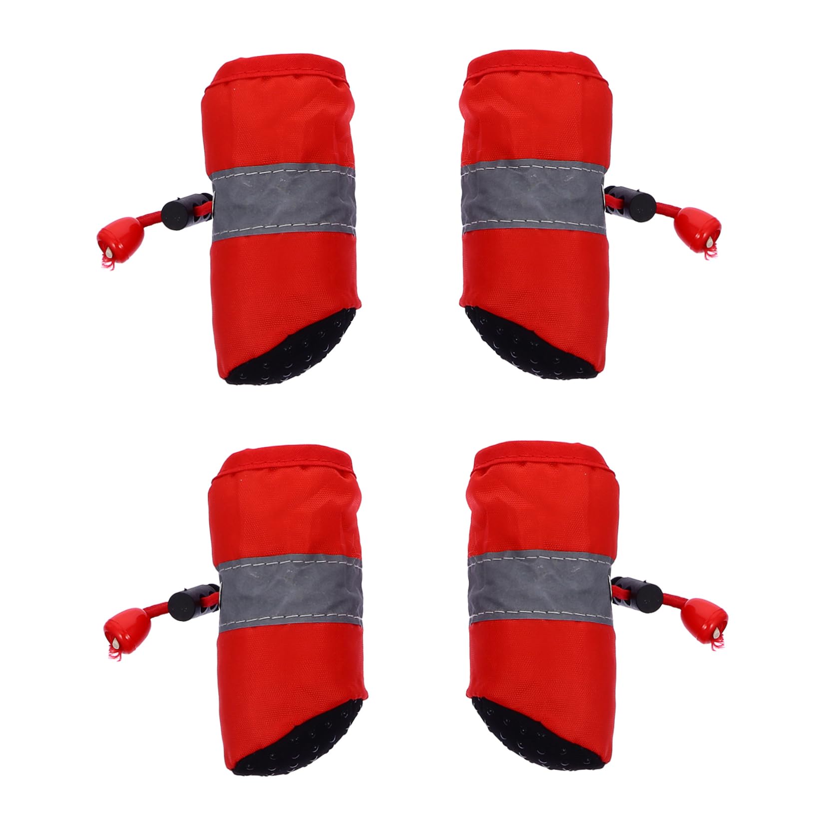 Chaussures pour chiens de hiver antidérapantes chaudes et douces lot de 12 pièces