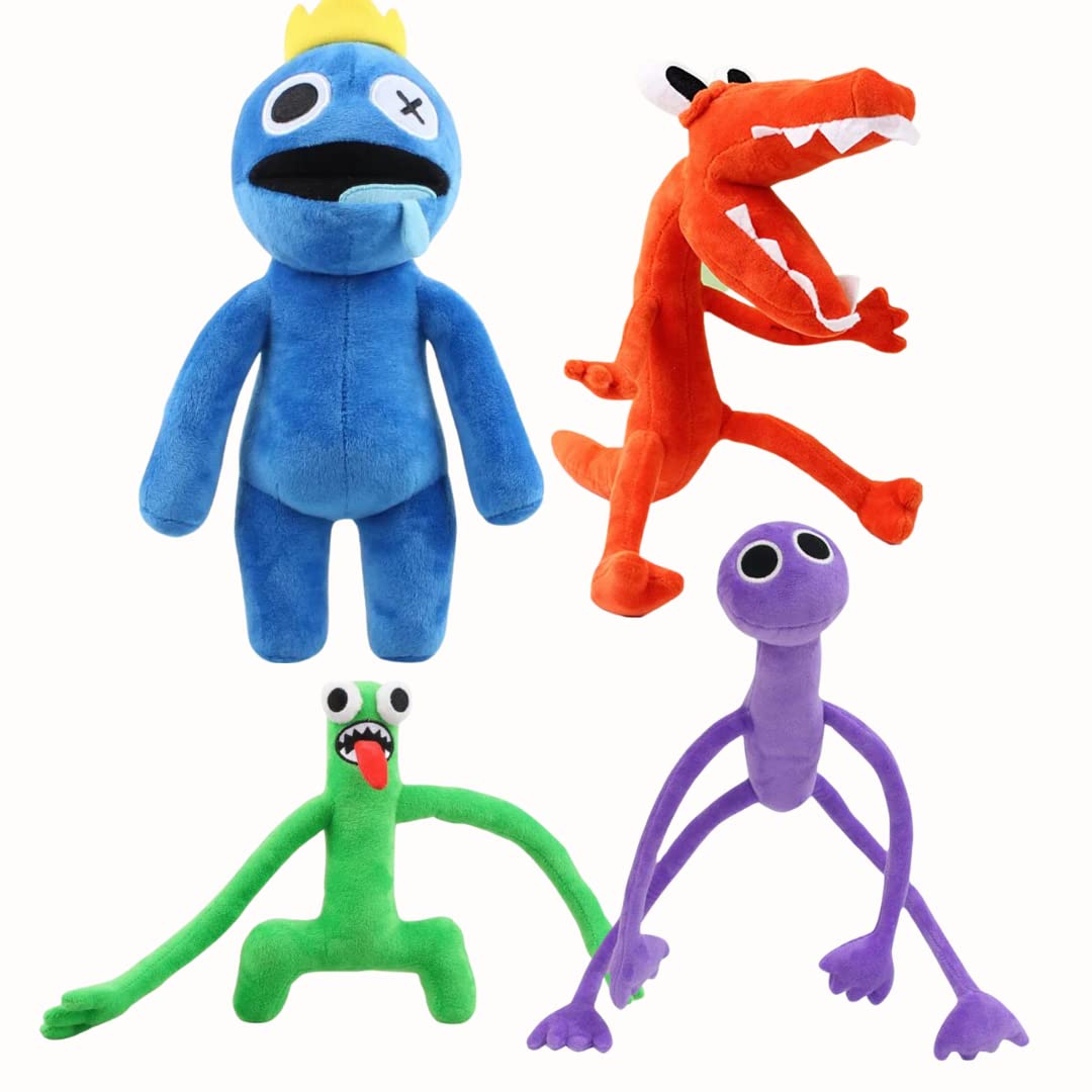 Rainbow Friends Plush, 11.8 inch Rainbow Friends Plush Toys Soft Cute Stuffed Animal Doll, Best Gift for Boys and Girls for Halloween Thanksgiving and Game Lovers (Multicolor)