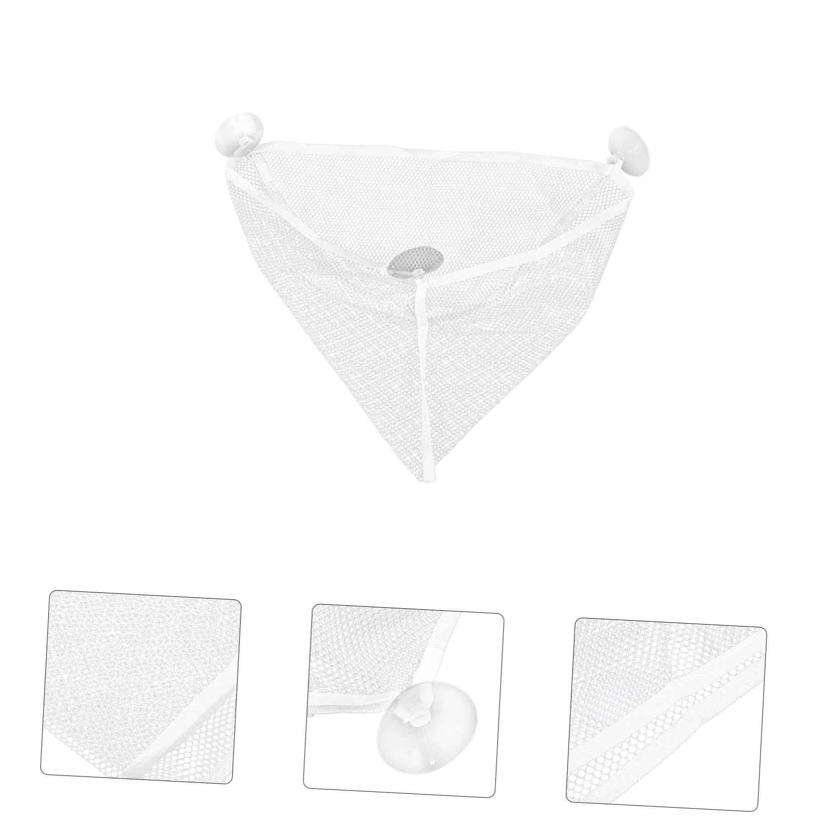 Zerodeko 5pezzi Borsa Rete Per Giocattoli Da Bagno Con Ventosa Organizer Per Giocattoli Portaoggetti Da Appendere Per Bagno Design Pratico e Multifunzionale