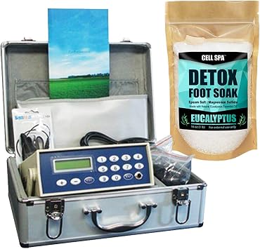 Fir Belt Chi Ionic Ion Detox Machine Foot Bath Aqua Spa Cleanse Eucalyptus