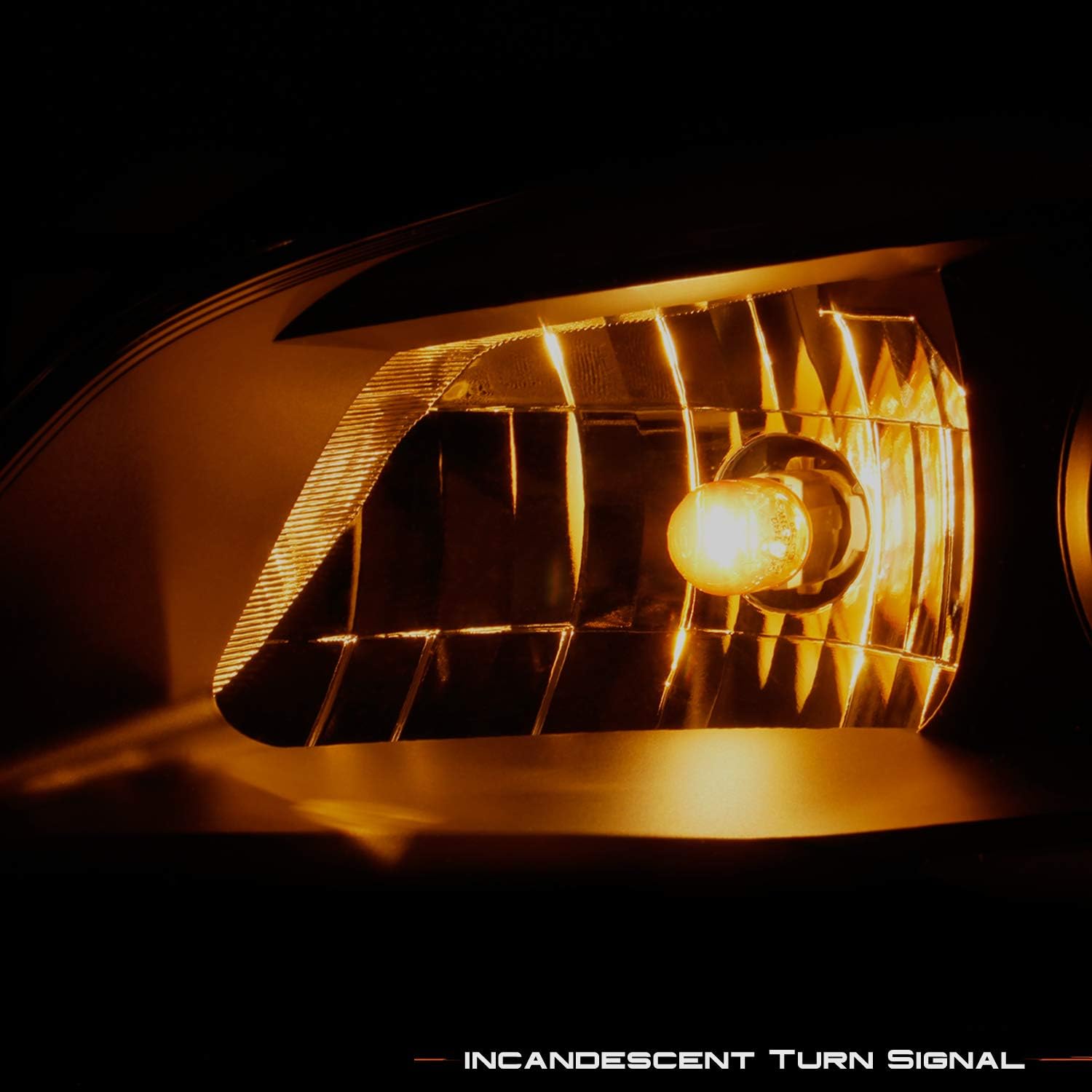 AKKON - For 2006-07 Subaru Impreza LED Daytime Running Lamp Strip Projector Headlights Black Housing Smoked Lens Full Set