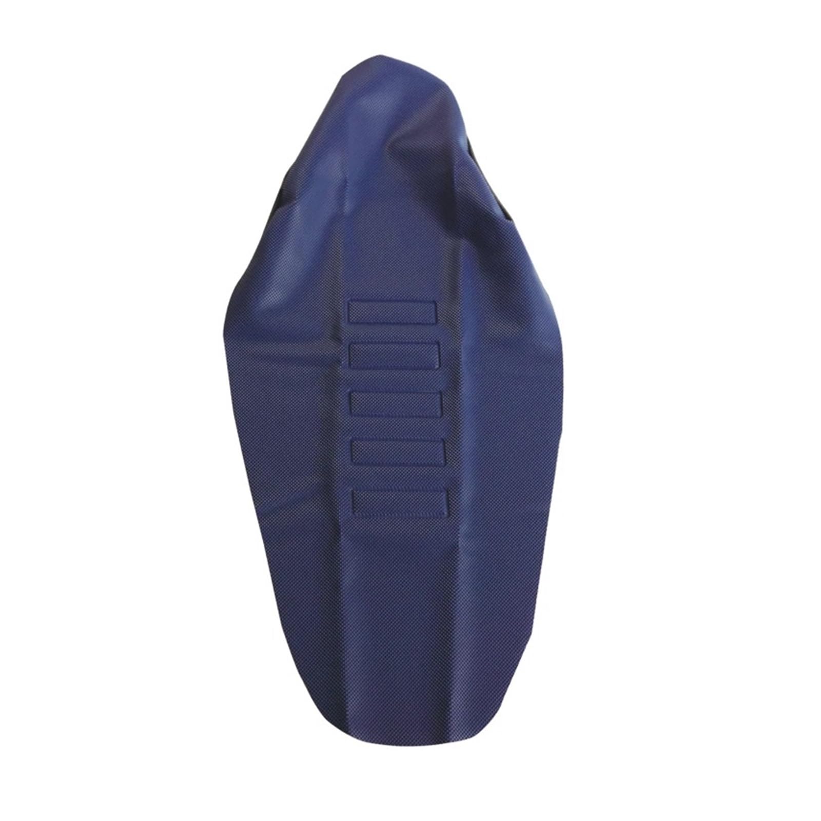 coprisedile per moto Pacchetto set di cuscini per coprisedili per moto, pinza antiscivolo morbida(Blu)