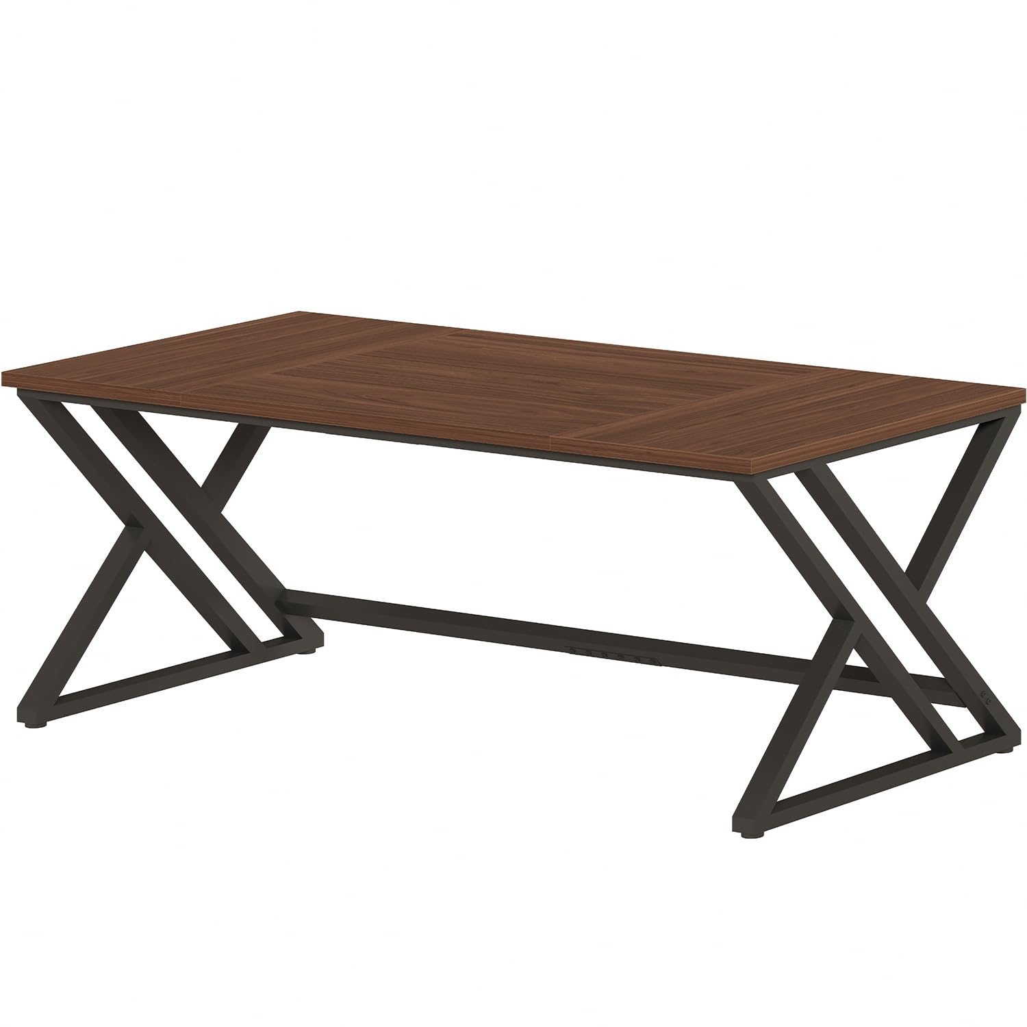 LVB Scrivania grande per computer, scrivania da ufficio, per casa, ufficio, studio, gaming, PC, tavolo in legno, metallo, mobili da ufficio, design industriale, grigio scuro, 180 x 80 x 75 cm