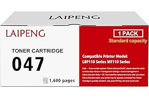 Compatible Toner Cartridge Replacement for Canon 047 CRG-047 CRG047 for MF110 Series
