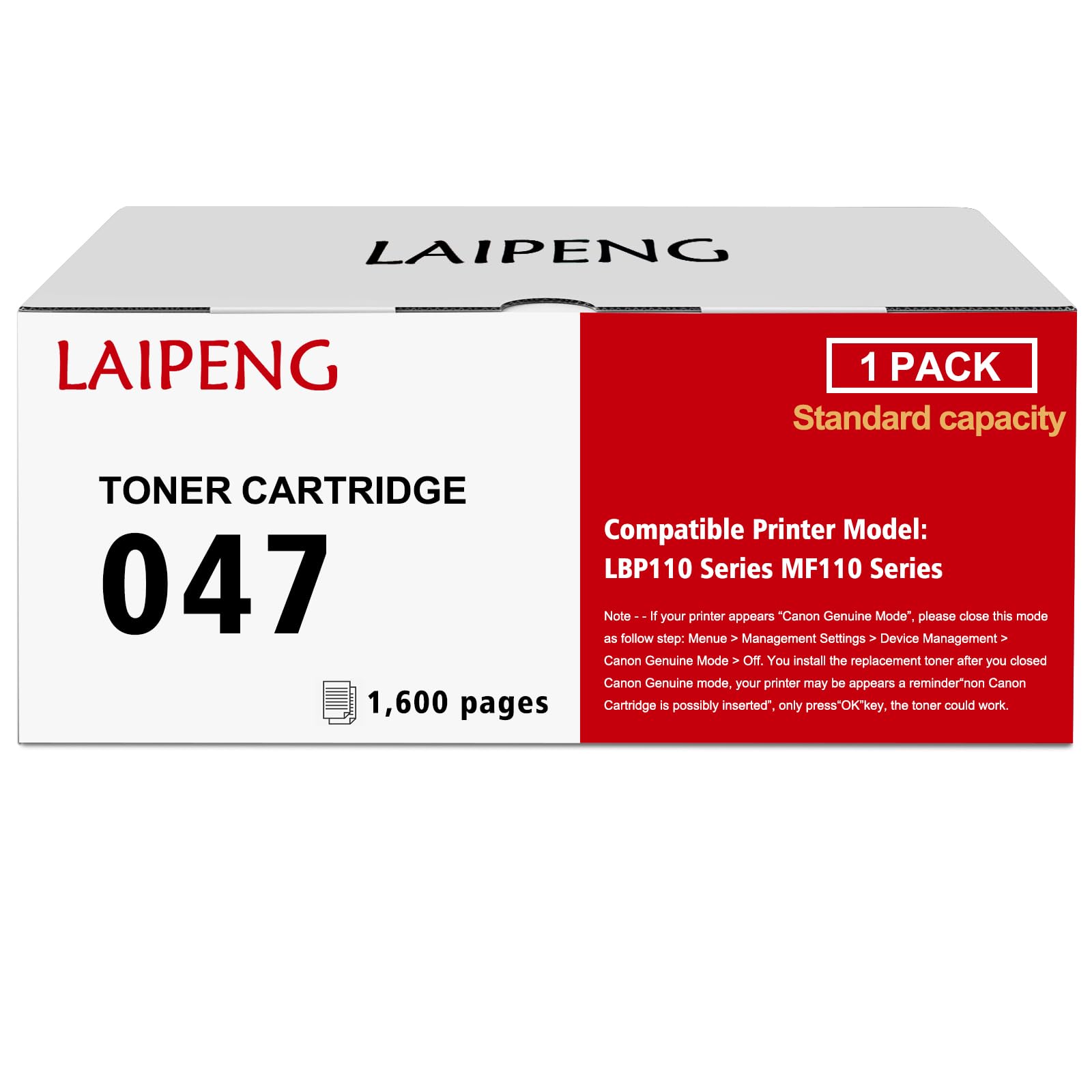 canon トナーカートリッジ Amazon.co.jp: LAIPENG 互換トナーカートリッジ Canon 047 CRG047 CRG