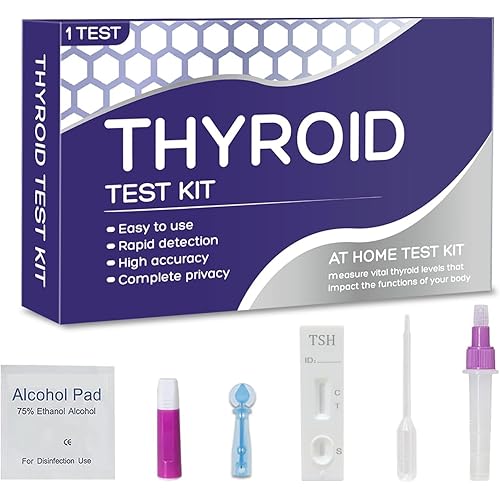 Thyroid Test Kit at Home- Accurate and Reliable Rapid Thyroid Health Monitoring (1 Test)