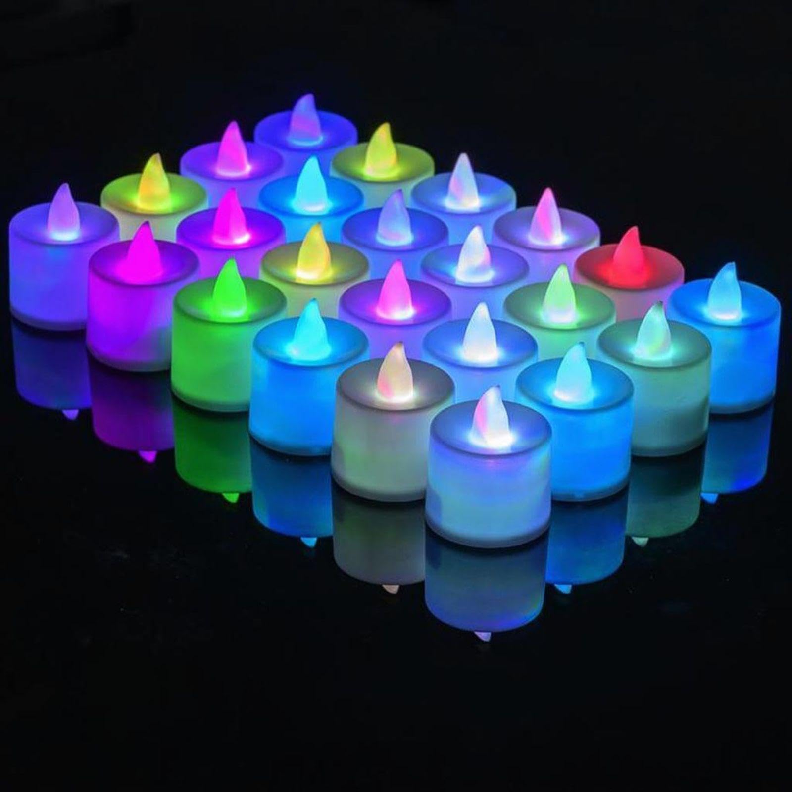 Enakshi® Light-Emitting flameless Candle, Heart Shape, Romantic Decor, Battery Operated, Proposal Multicolor White Shell Round|Home & Garden | Furniture | Sofas Loveseats & Chaises-image-10