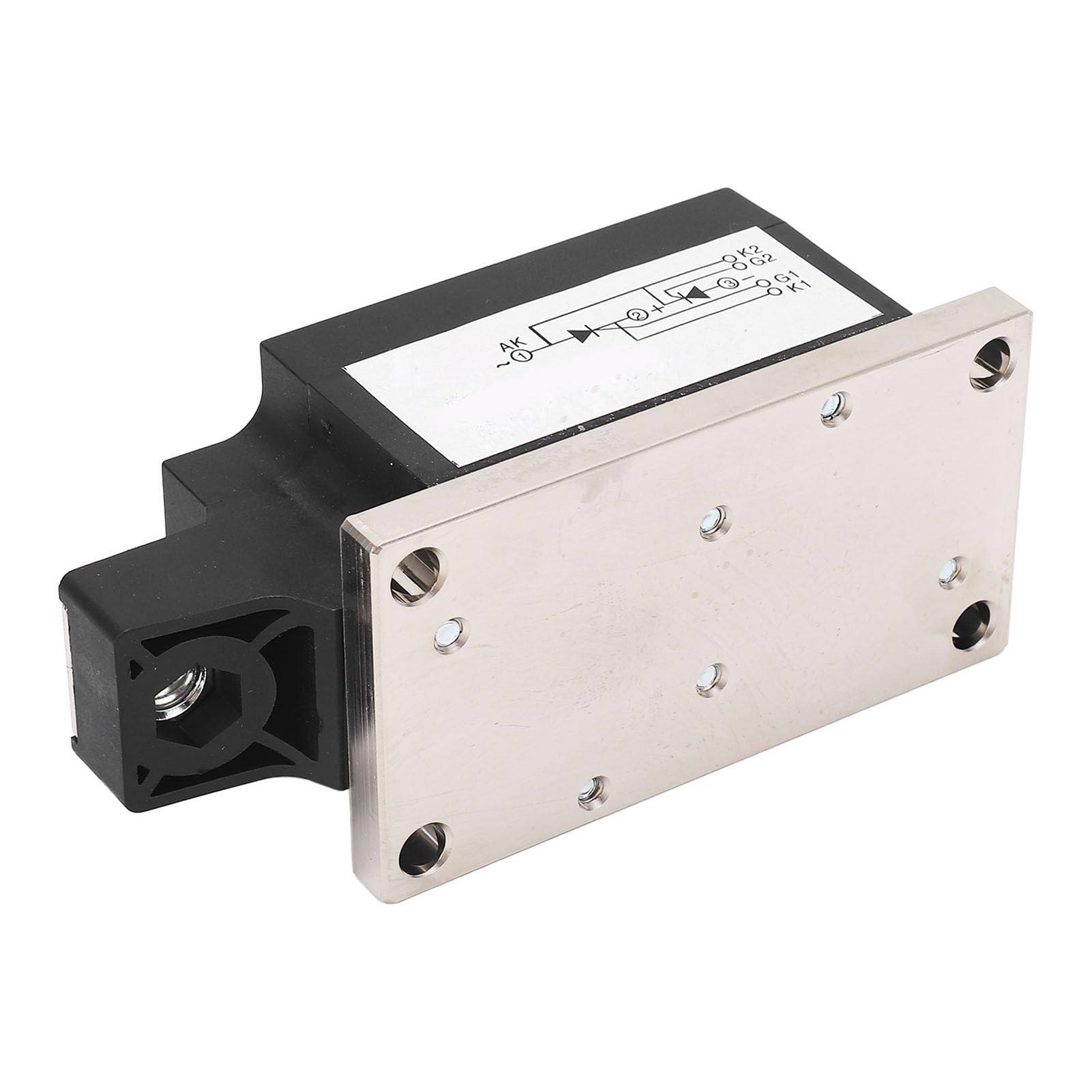 Modulo triac con alloggiamento in PC, modulo di alimentazione per tiristore bidirezionale da 1600 V, con base in rame e involucro isolante, per apparecchiature di controllo motore, (JLTT250N16KOF)
