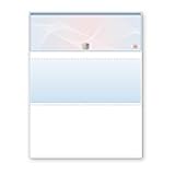 DocuGard Blue/Red Premier+ Top High Security Hologram Check Paper - New - 20 Security Features - Foil Hologram Fraud Prevention - Laser/Inkjet Printer Compatible - 500 Blank Business Checks (04571)