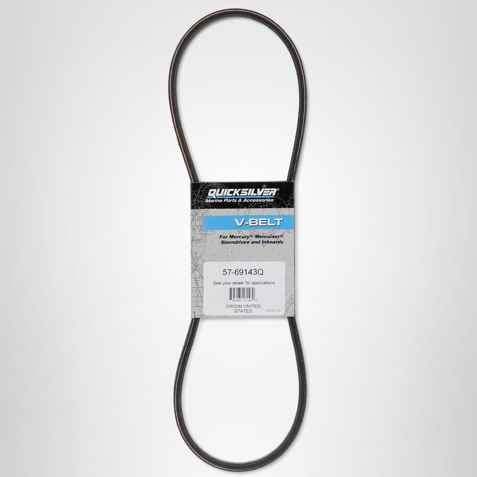 Amazon.com: Quicksilver 69143Q V-Belt 40