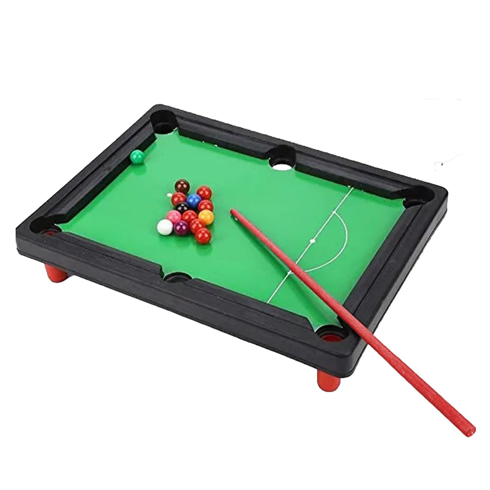 PNJB Mini Pool Table Game Set, Portable & Lightweight, Indoor Fun Game Toy for Home, Office, Travel & Party Entertainment